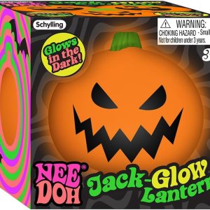 NeeDoh – Jack-Glow-Lantern – Juguete sensorial suave para ansiedad – Pelota antiestrés coleccionable – A partir de 3 años – NDWJGL23 NeeDoh – Jack-Glow-Lantern – Juguete sensorial suave para ansiedad – Pelota antiestrés coleccionable – A partir de 3 años – NDWJGL23