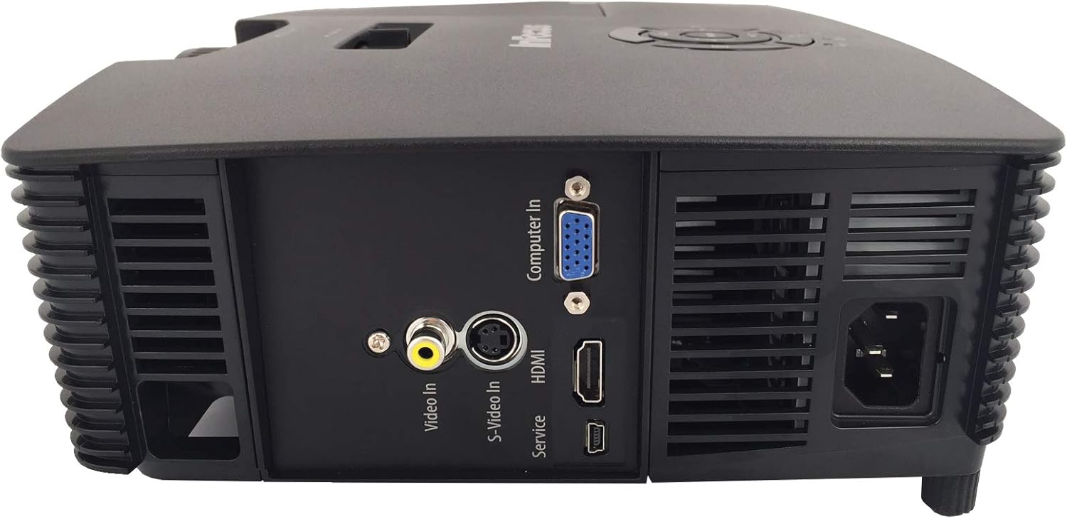 InFocus Proyector de presentación IN112XV, DLP SVGA 3600 lúmenes 3D Ready HDMI