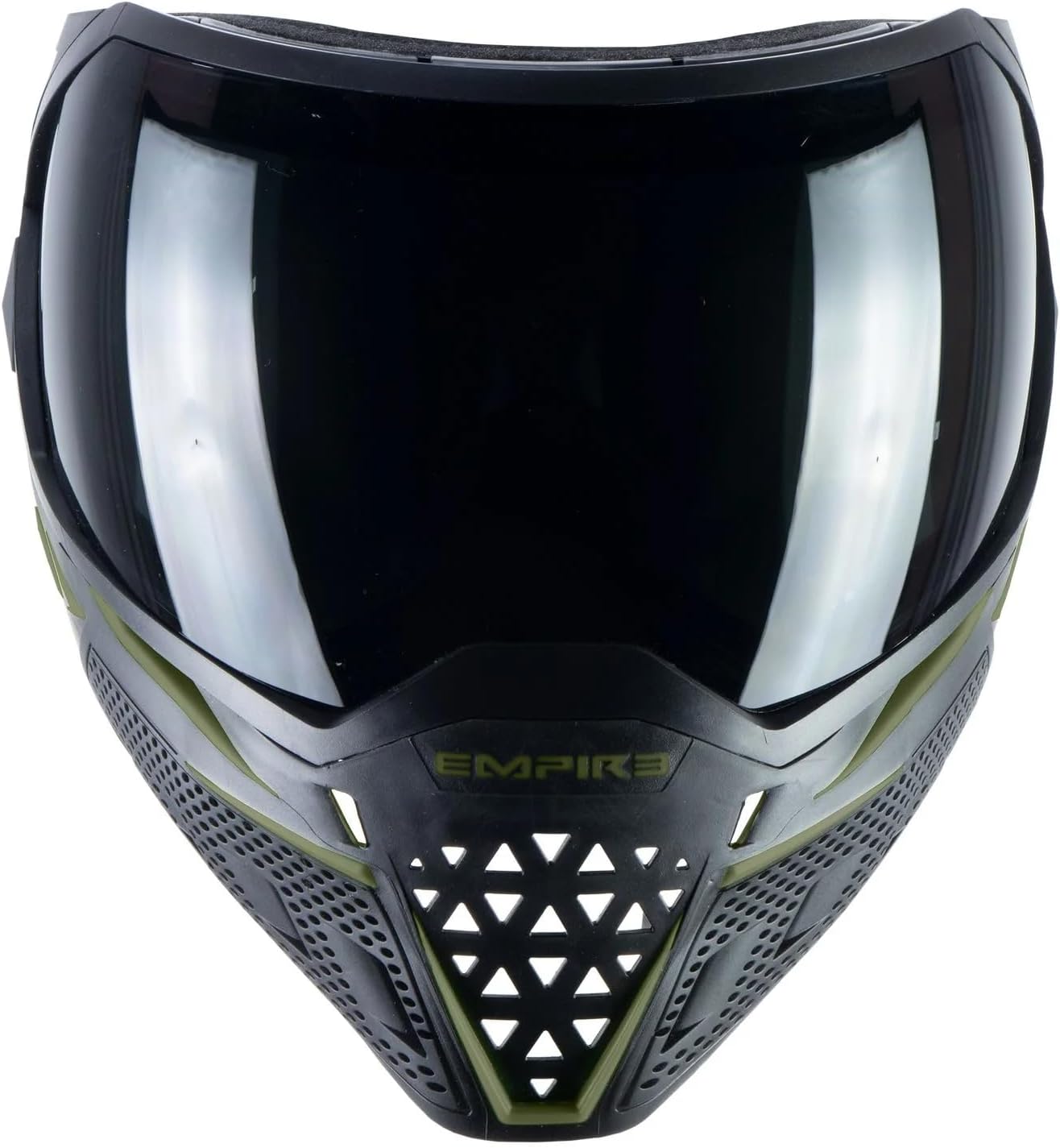 Empire Axe 2.0 – Pistola de paintball de competición con máscara térmica EVS, morado polvonegro polvo, negro EVS, negrooliva