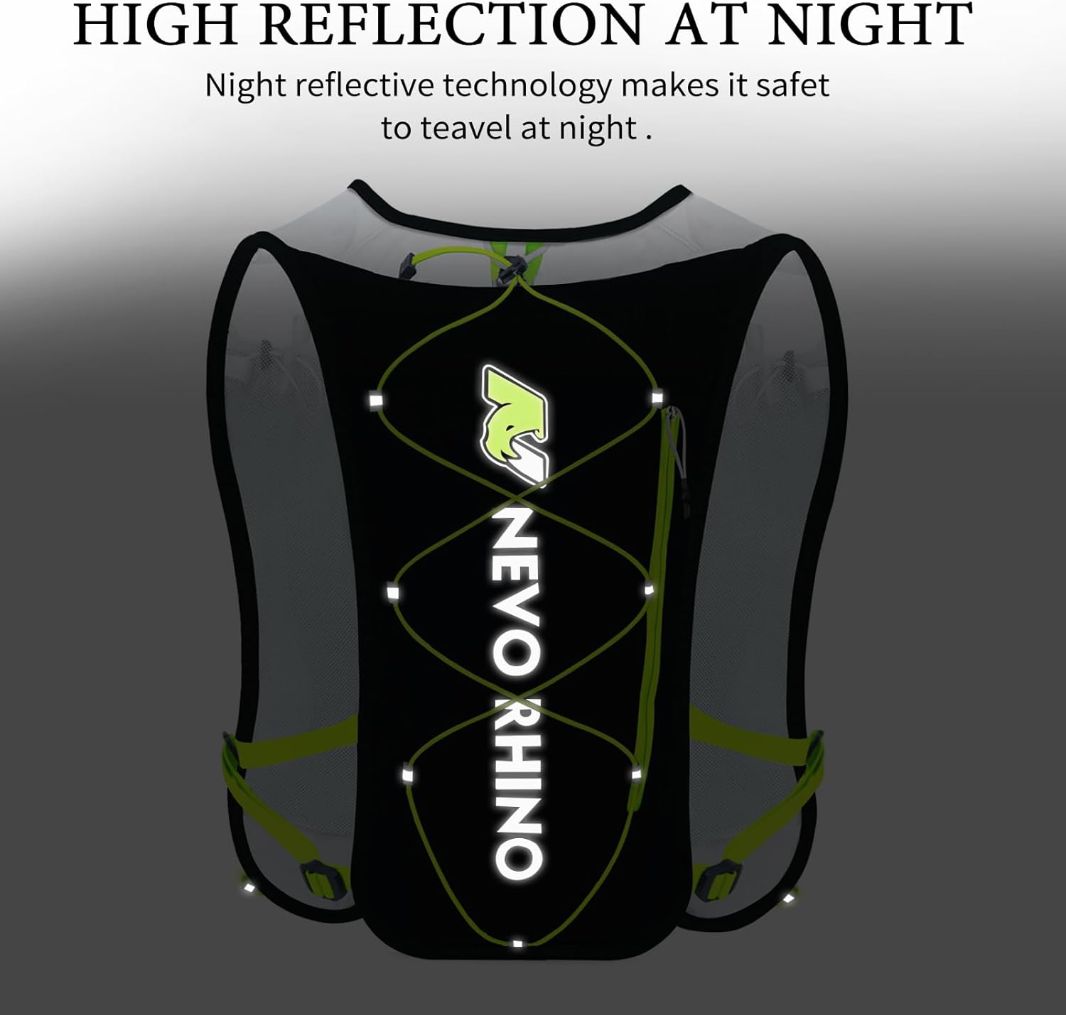 Chaleco de hidratación para correr, chaleco para correr de 5.5 litros para mujeres y hombres con vejiga de agua de TPU de 2 L, mochila de