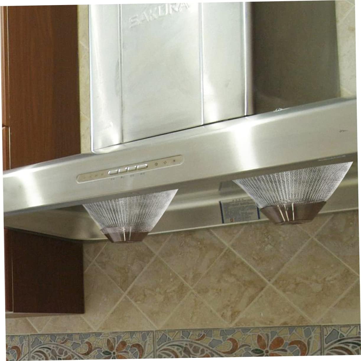Filtro de ventilador de campana extractora, accesorios de grasa, utensilios de cocina de microondas, filtro de ventilación de microondas, filtro de