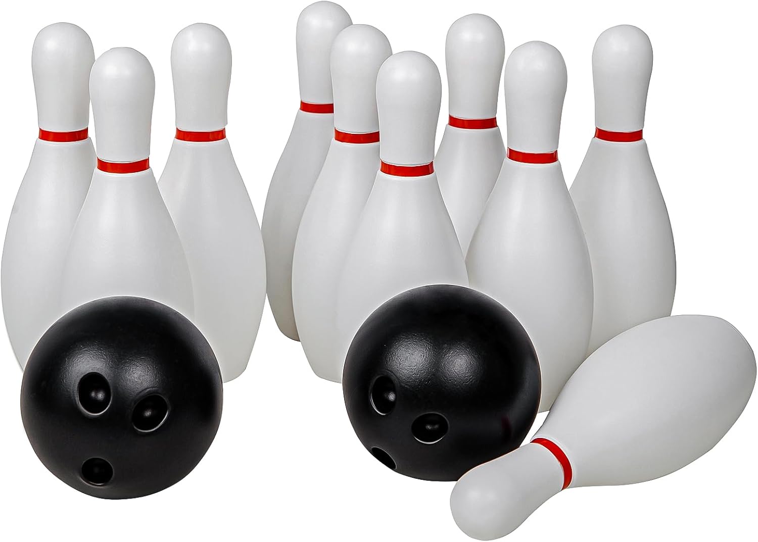 Juego de bolos gruesos de gran tamaño para niños, deportes de interior y exterior, juegos deportivos familiares, juego de bolos de plástico, juego