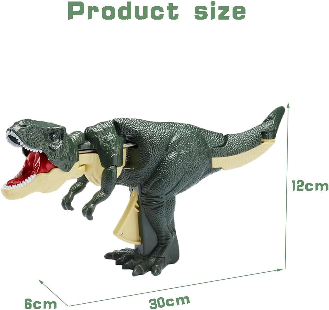 DerrOn Divertidos juguetes de dinosaurios 2023  Trigger The T-Rex, juguetes de dinosaurio Chomper, juguete de dinosaurio, juguete de dinosaurio