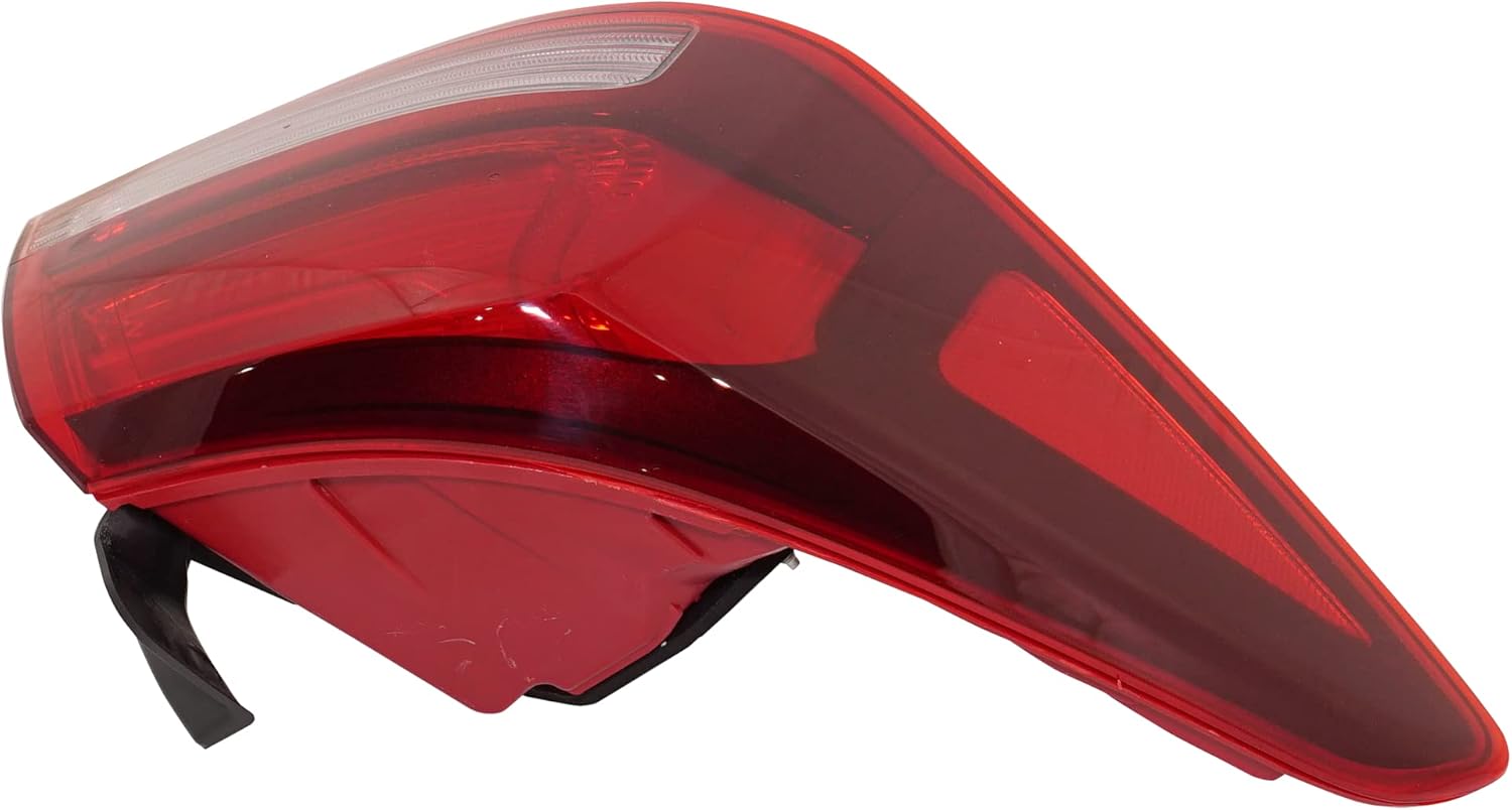 Garage-Pro Lado del conductor, luz trasera exterior compatible con montaje Kia Rio 2018-2020, halógeno, sedán