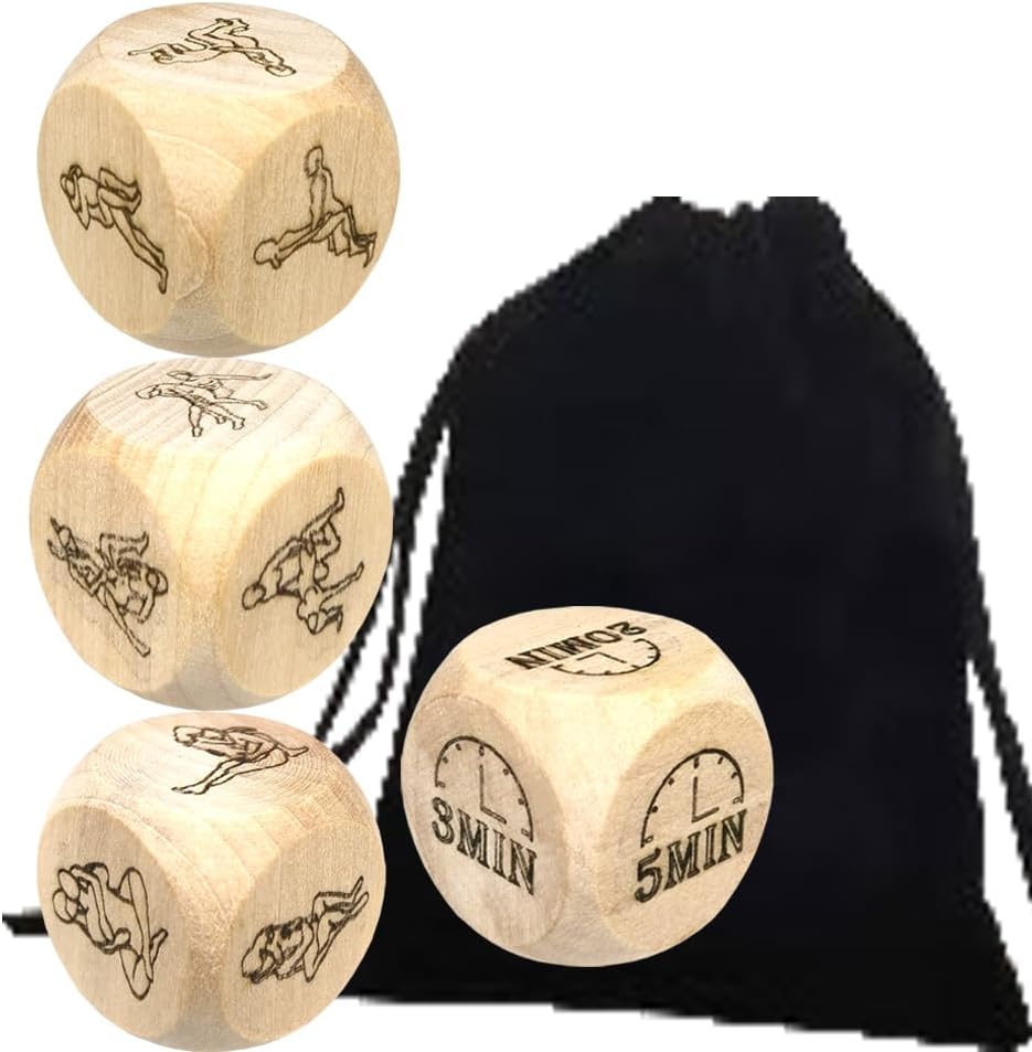 4 piezas romántica yoga privado parlante pareja dadopareja cita noche ideas decidir dadosnoche de amor travieso dadosmejorar el amor de la pareja