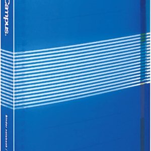Kokuyo Carpeta de diapositivas campus con rayas transparentes, tipo medio, B5, 26 agujeros, hasta 100 hojas, azul, importación de Japón (RU-P334NB) Kokuyo Carpeta de diapositivas campus con rayas transparentes, tipo medio, B5, 26 agujeros, hasta 100 hojas, azul, importación de Japón (RU-P334NB)