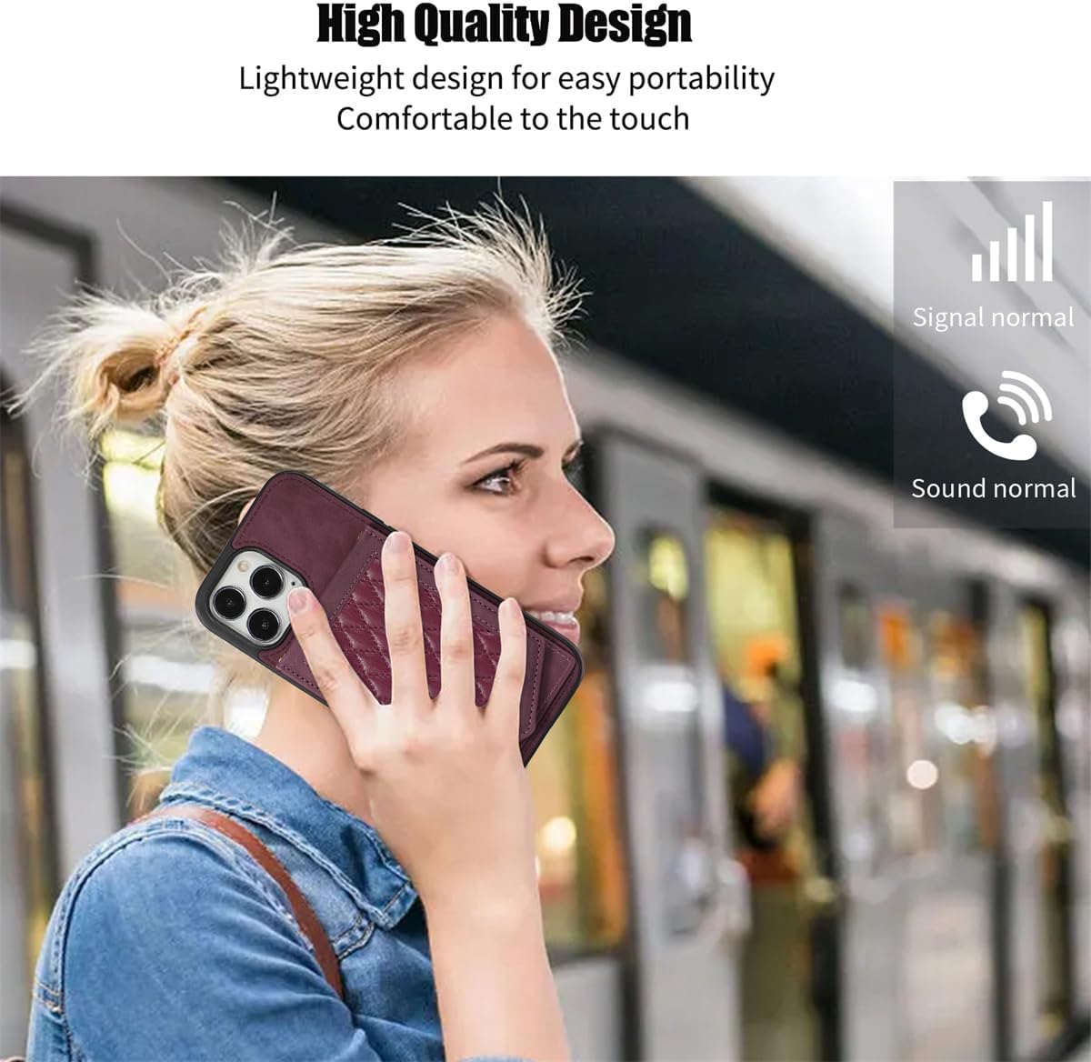 Asuwish Funda de teléfono para iPhone 15 Pro Max de 6.7 pulgadas, funda tipo cartera con protector de pantalla y soporte para tarjeta de espejo,