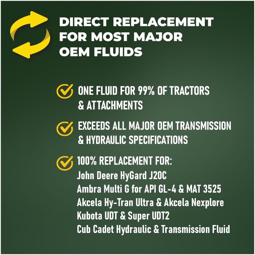 TRIAX Agra UTTO Supreme – Transmisión hidráulica universal para tractor sintético completo y aceite de freno húmedo, para todas las estaciones,