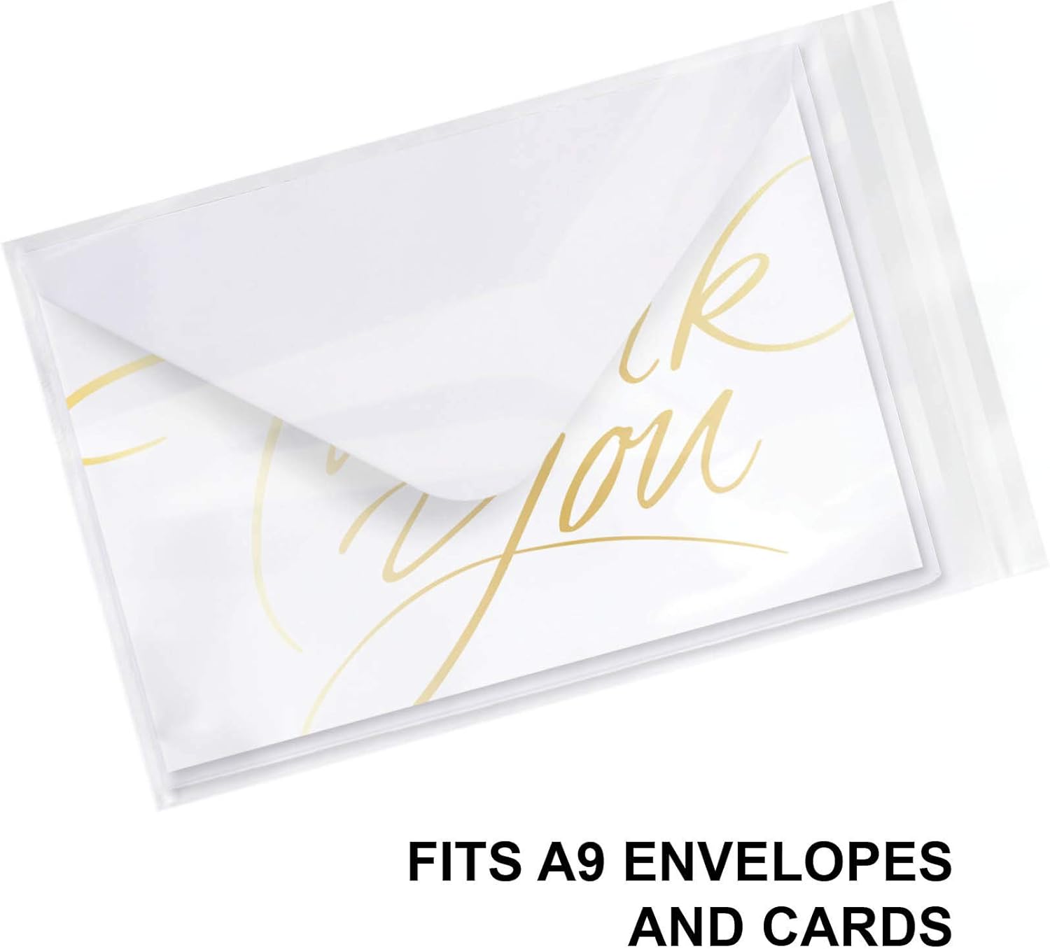 Bolsas de celofán transparentes con cierre autoadhesivo para envolver regalos, recuerdos, galletas, fotos y productos