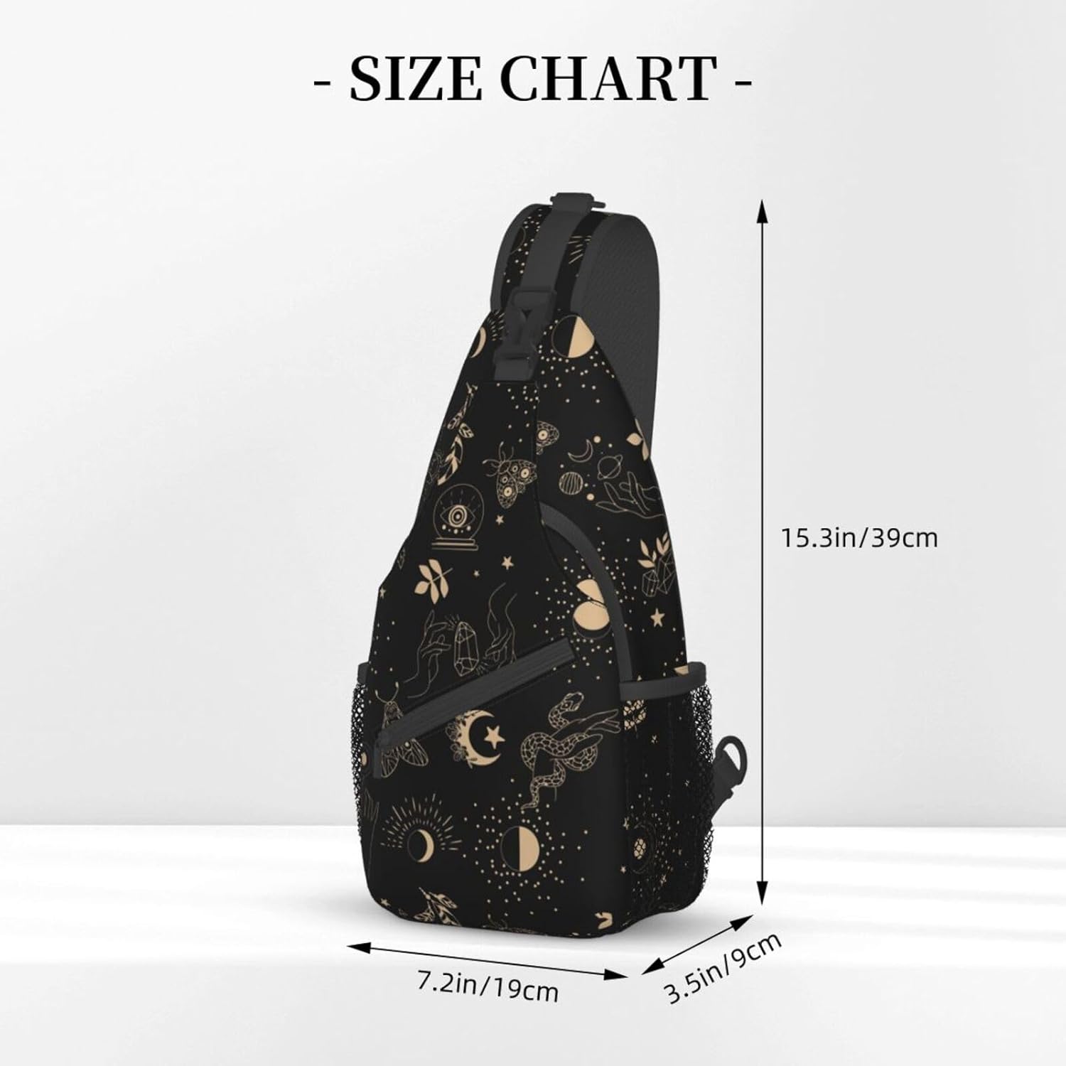 IRIHISKY Mochila cruzada para hombres y mujeres, mochila cruzada casual para senderismo, viajes, deportes, correr, bolsa de pecho
