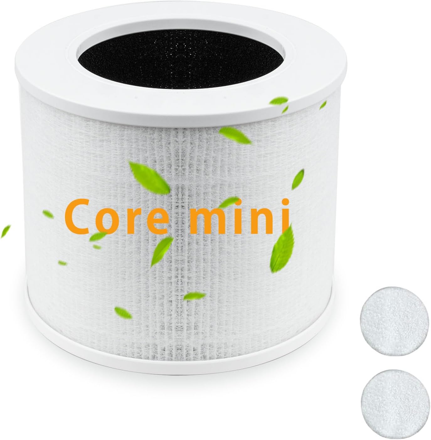 BBT BAMBOOST Core Mini filtro de repuesto compatible con mini purificador de aire LEVOIT Core, 3 en 1 True HEPA y filtro de carbón activado de alta