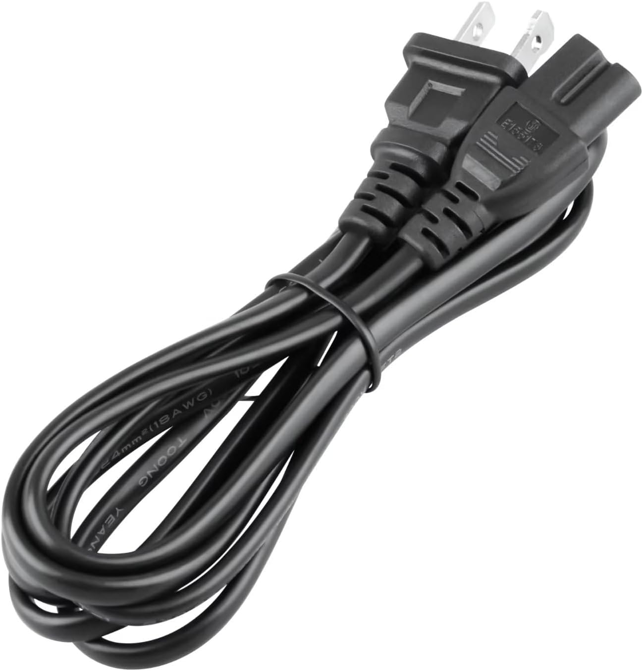 AC Power Cord Cable Compatible with Sony Portable 1-558-834-11 155883411 1-574-085-11 157408511 1-574-085-21 157408521 1-575-706-00 157570600 CDMP3