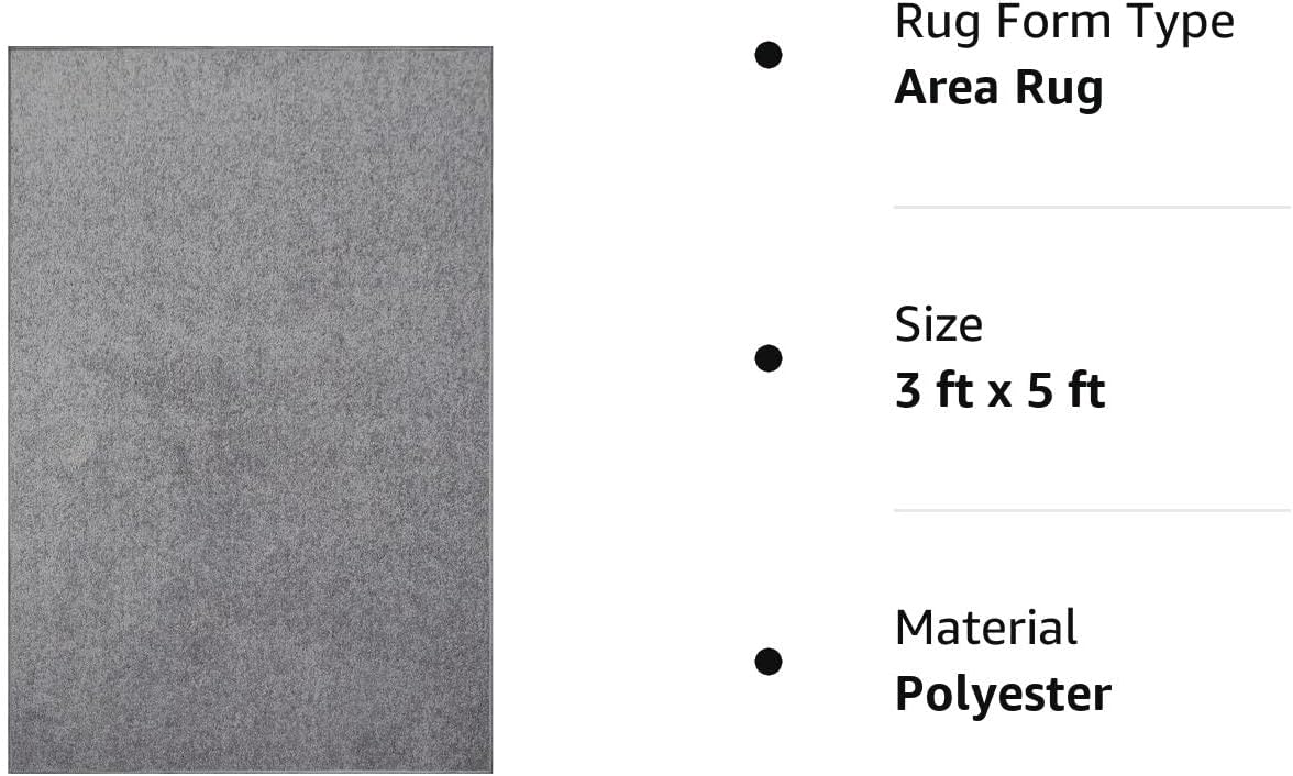 Alfombra de color sólido para mascotas, respetuosa con el medio ambiente., gris