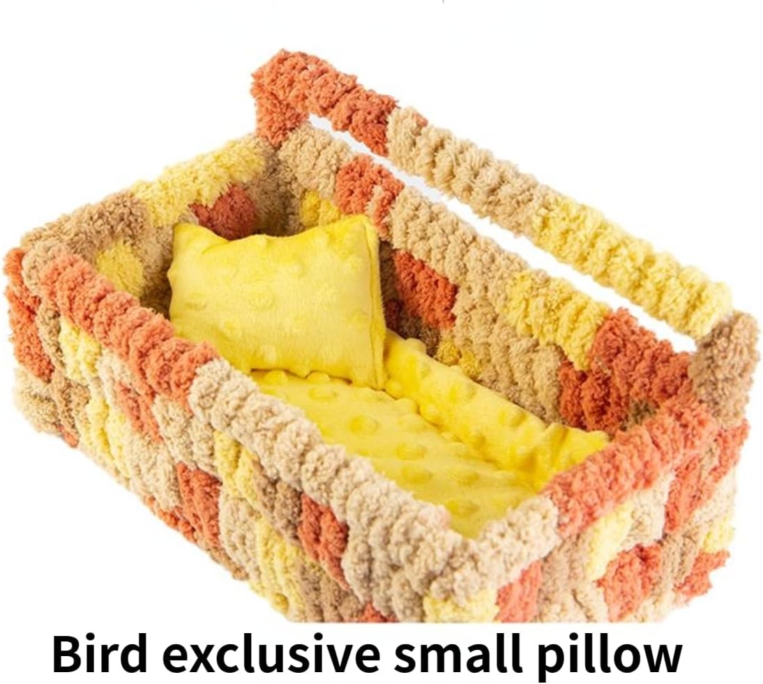 Barn Eleven Cálido pájaro nido casa cama hamaca juguete para mascota loro perico cacatúa cacatúa cacatúa gris africano eclecto Tienda Lovebird