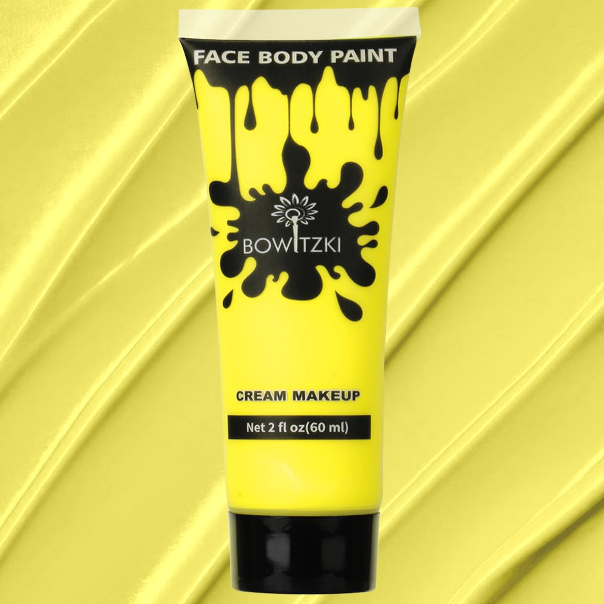 Bowitzki Pintura facial y corporal, 2 onzas, maquillaje en crema, 2.0 fl oz, pintura facial a base de agua, efectos especiales para adultos y niños,