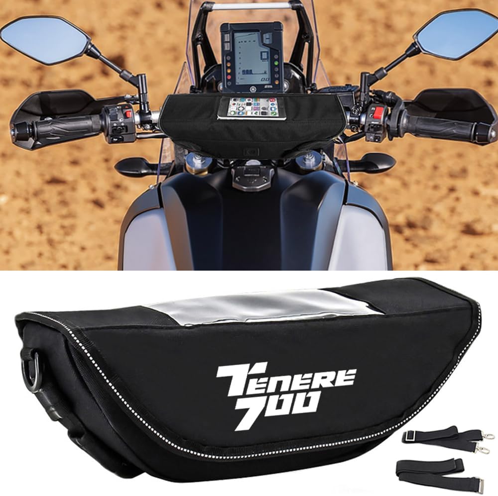 WWB Accesorios de la motocicleta impermeable bolsa de almacenamiento bolsa de manillar bolsa de navegación bolsa de herramientas de viaje para