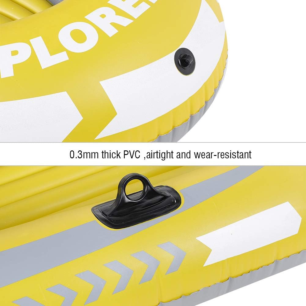 Barco de deriva, PVC 1 persona de aire inflable Kayak para deportes acuáticos de pesca a la deriva al aire libre