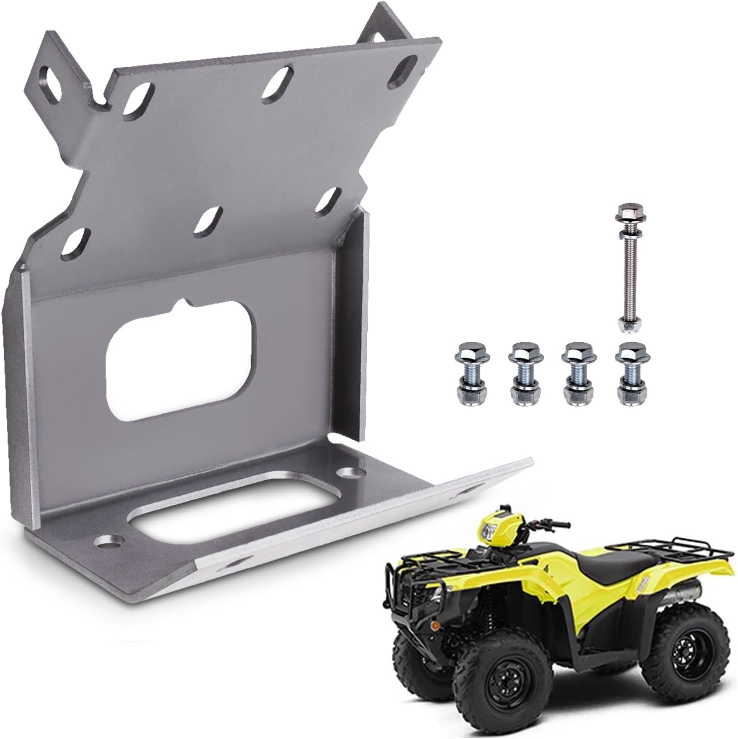 maXpeedingrods Kit de montaje de cabrestante ATV para Honda Foreman 500 Rancher 420 2014-2019