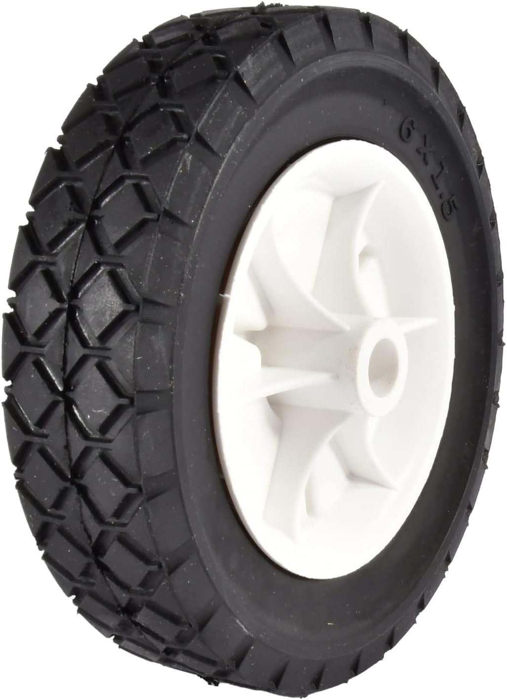 Maxpower 335060 – Pisada de diamante de rueda de plástico de 6 pulgadas, 6 “x 1.50”