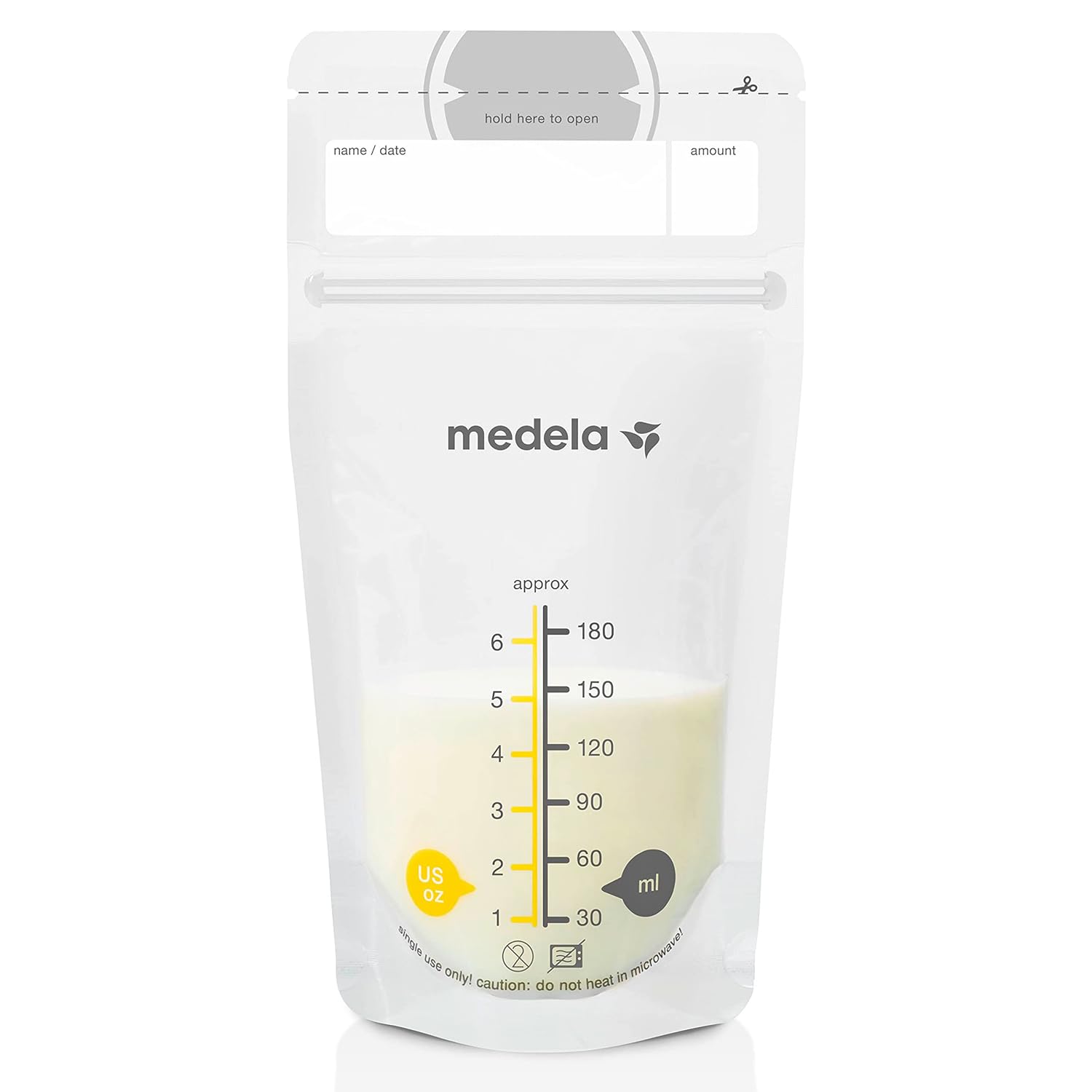 Medela Paquete de almacenamiento de leche materna bolsas, botellas y accesorios