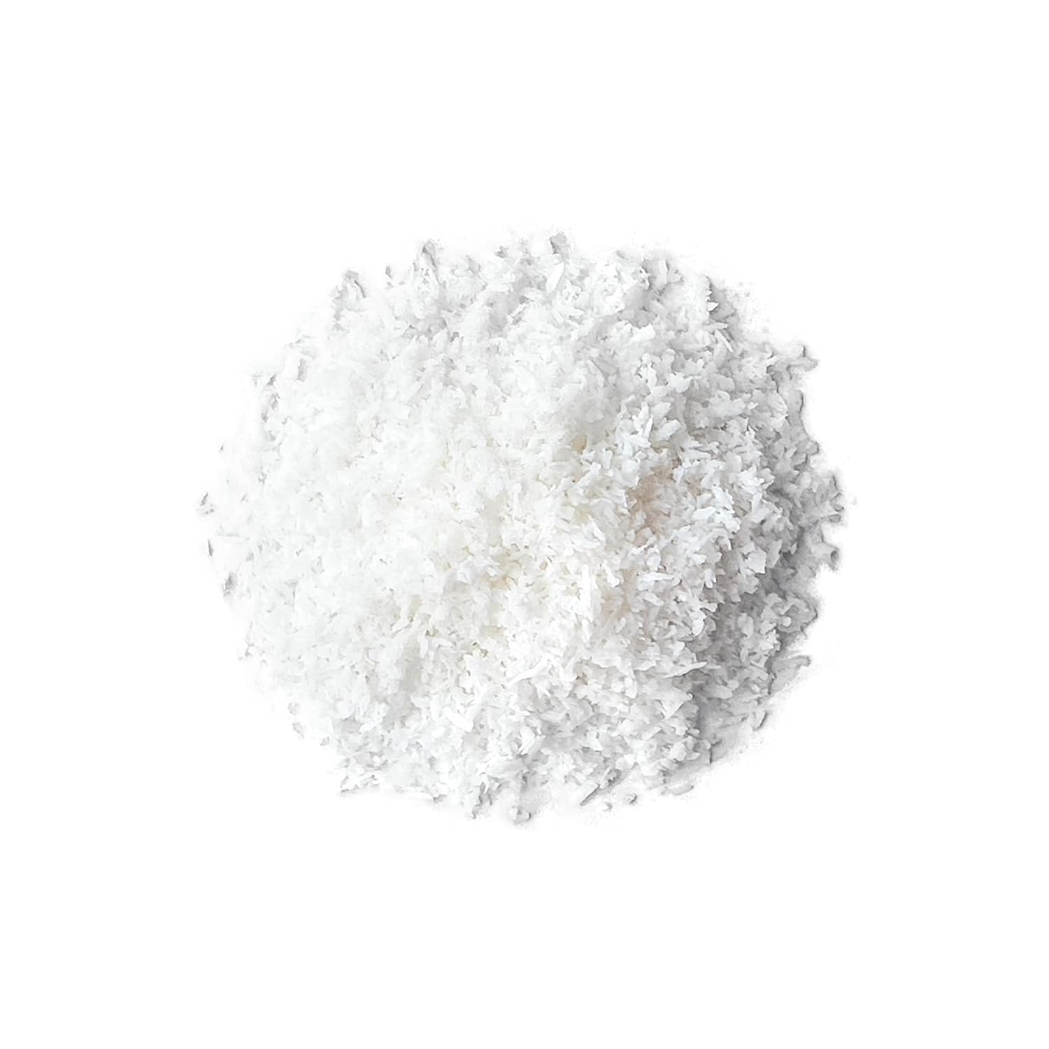 Coco orgánico fino rallado, 4 libras, sin OMG, crudo, sin azúcar. Carne de nuez de coco sin sulfatar, desecada, afeitada. Vegana, Keto, Kosher, a