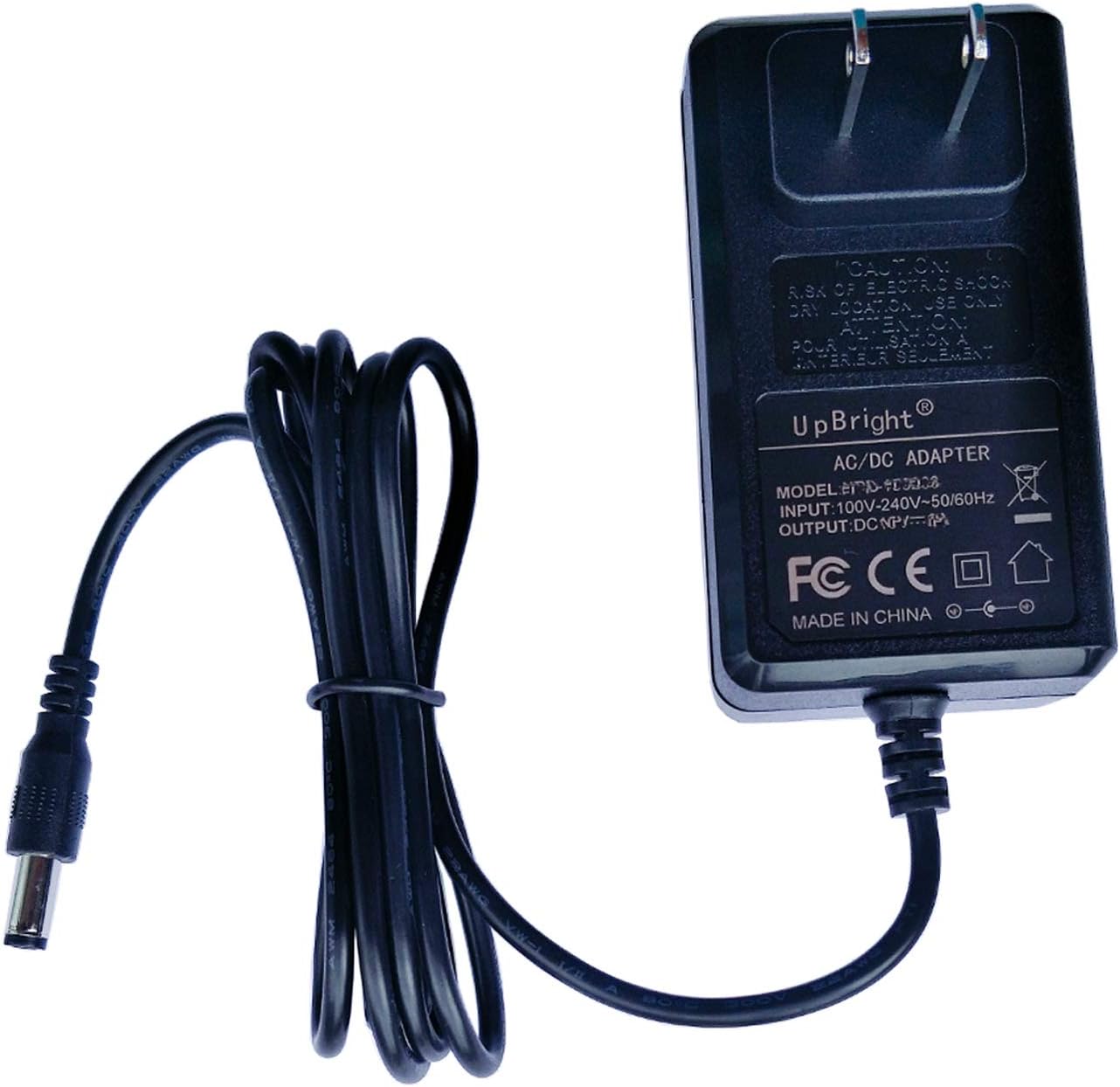 UpBright Adaptador de 12 V CACC compatible con Beelink U59 Mini PC sei8 (U59 Pro) 11 generación de 4 núcleos N5105 Office Mini Computadora Triple