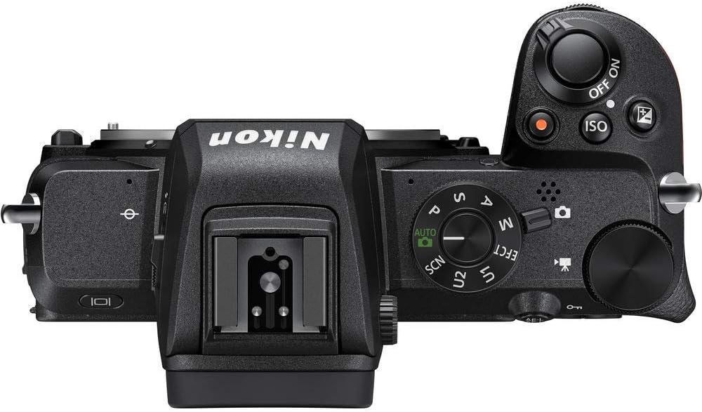 Nikon Cámara digital sin espejo Z 50 (solo cuerpo) (1634) + adaptador de montaje FTZ + 2 baterías EN-EL25 + tarjeta de 64 GB + funda + software