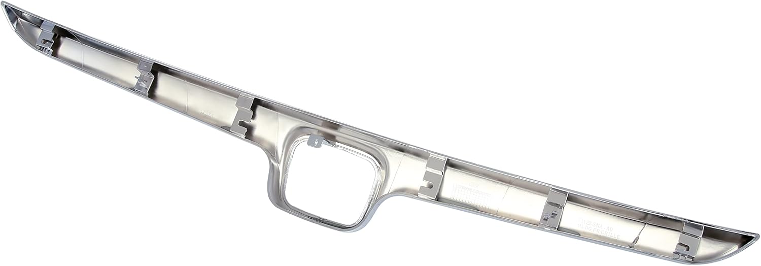 KARPAL Moldura de rejilla delantera compatible con Honda Civic Sedan Chrome HO1200172 2006 2007 2008