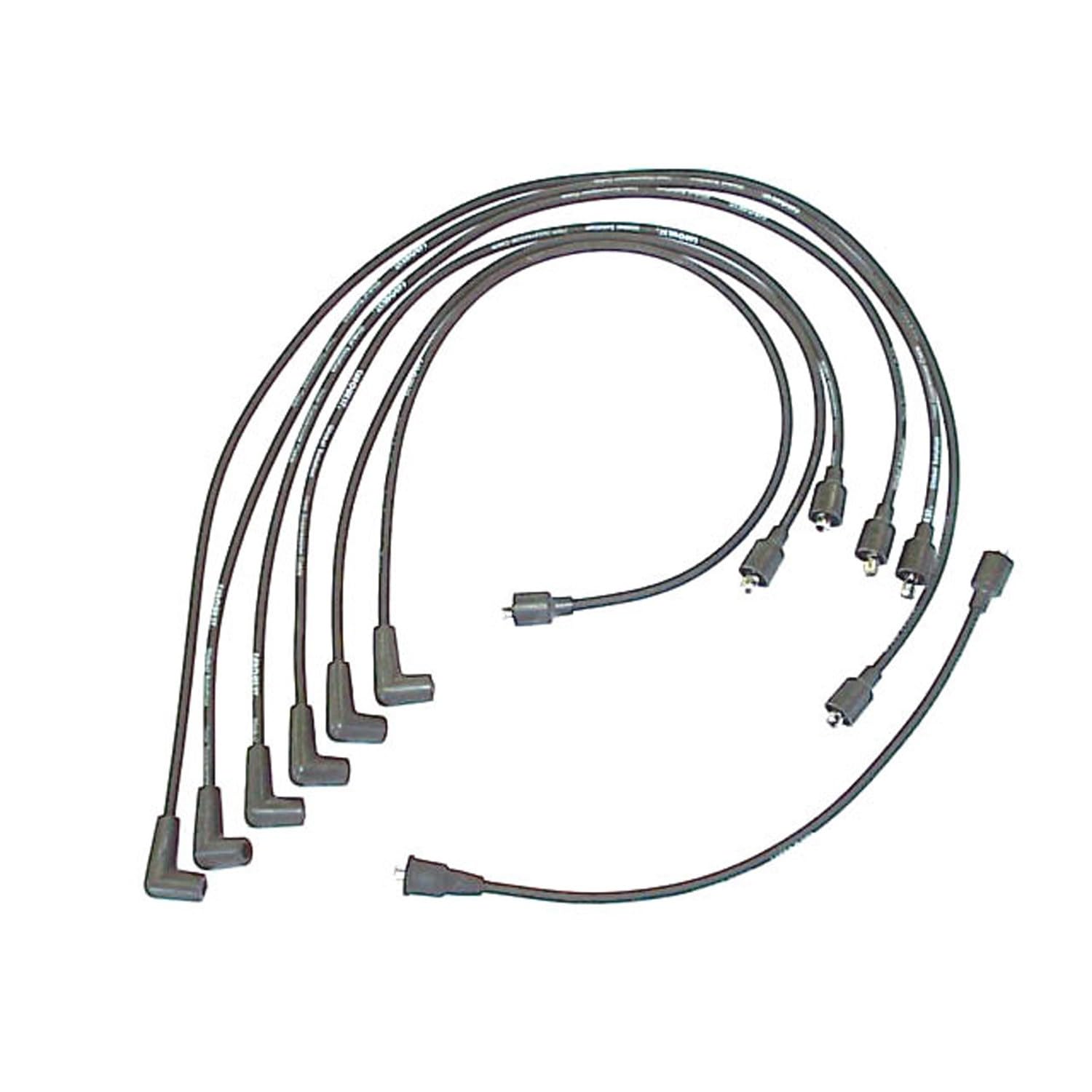 Juego de cables de bujía compatible con Jaguar XJ6 1978 1979 1980 1981 1982 1983 1984 1985 1986 1987 PC-200483
