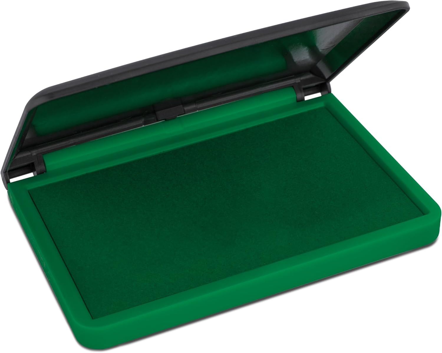MaxMark Almohadilla de sello verde grande – 2-34″ por 4-14″ – Almohadilla de fieltro de alta calidad