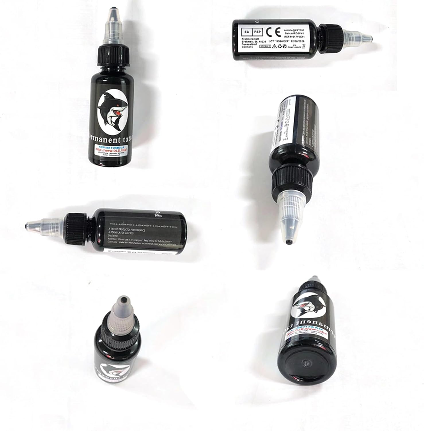 1 botella de tinta de tatuaje de 4.1 fl oz  Tinta de tatuaje opaca  Tinta negra oscura y negrita pigmentos de sombra negra  Tinta de tatuaje
