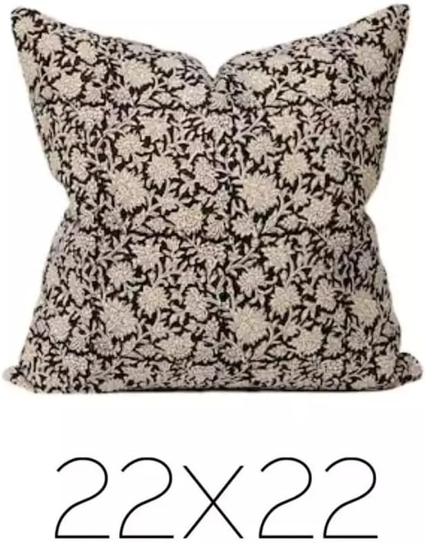 Juego de fundas de almohada decorativas modernas (4 fundas de almohada), estilo de transición, duradero, los tamaños varían 22 x 22, (2X) 20 x 20,
