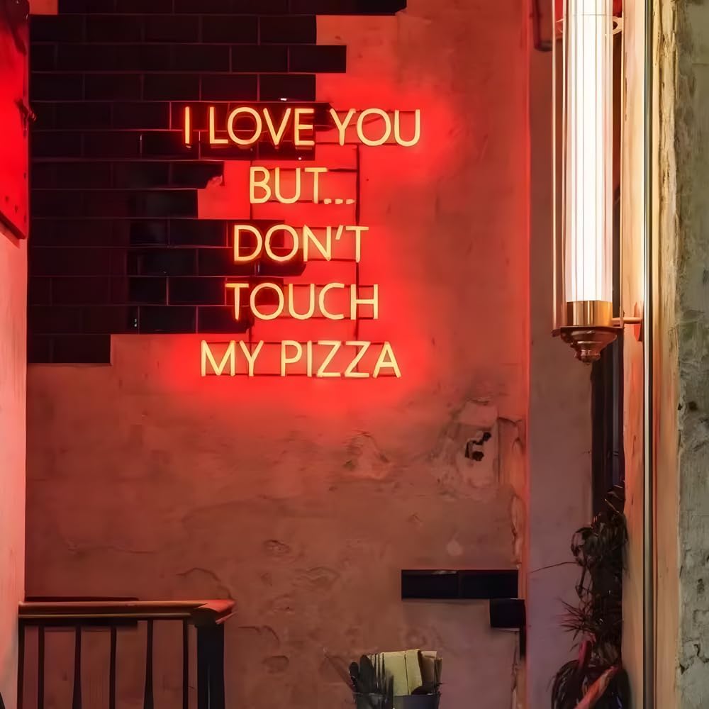 Letrero de neón personalizado con tira de una sola luz para decoración de pared y habitación, decoración de vacaciones, letreros de neón LED