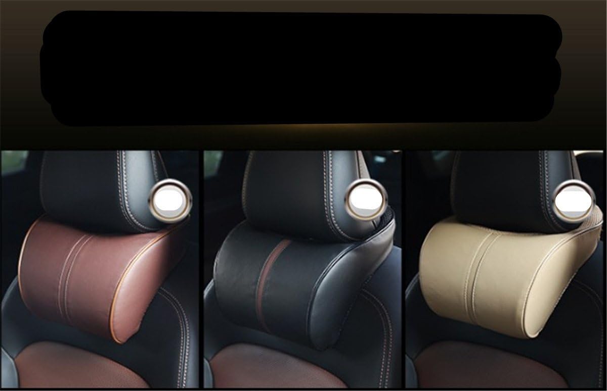 Almohada lumbar para asiento de coche, cabeza, cuello, espalda, cintura, soporte para reposacabezas, cojín para descansar la cabeza del auto, silla