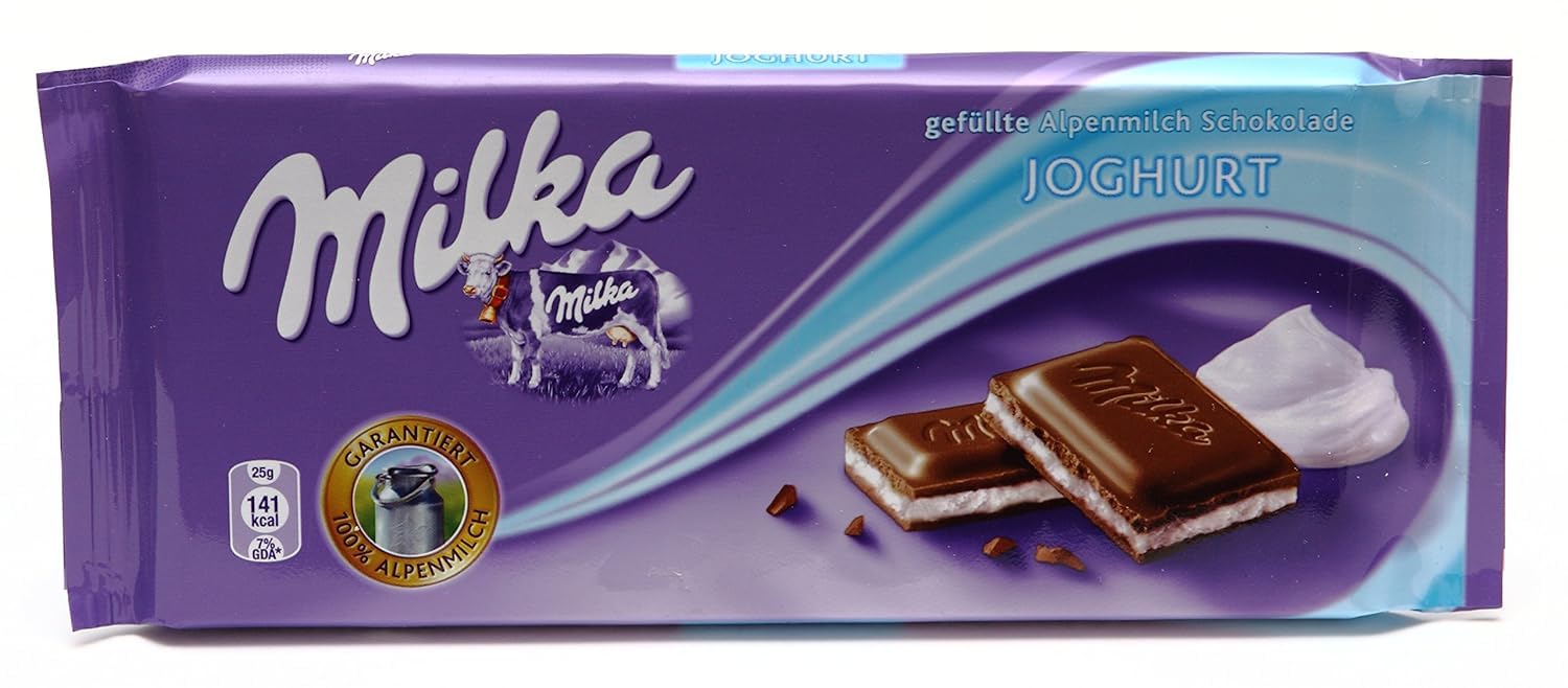 World’s Best Milka Chocolate – Yogur, 10 barras