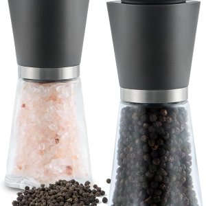 Balamno Juego de 2 molinillo de sal y pimienta de acero inoxidable prémium Balamno Juego de 2 molinillo de sal y pimienta de acero inoxidable prémium
