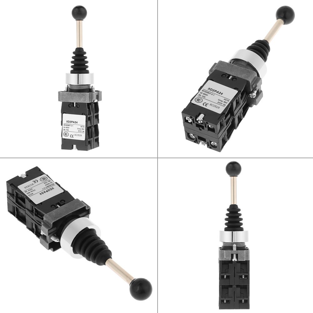 XD2-PA22 Controladores de palanca de mando 4 Posiciones Retorno Muelle Interruptor de retorno Interruptores rotativos Joy Stick