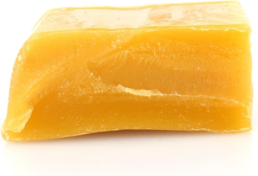 Artesanía pura orgánica del amarillo de la cera de abejas del grado cosmético de las velas del jabón de la cera pura
