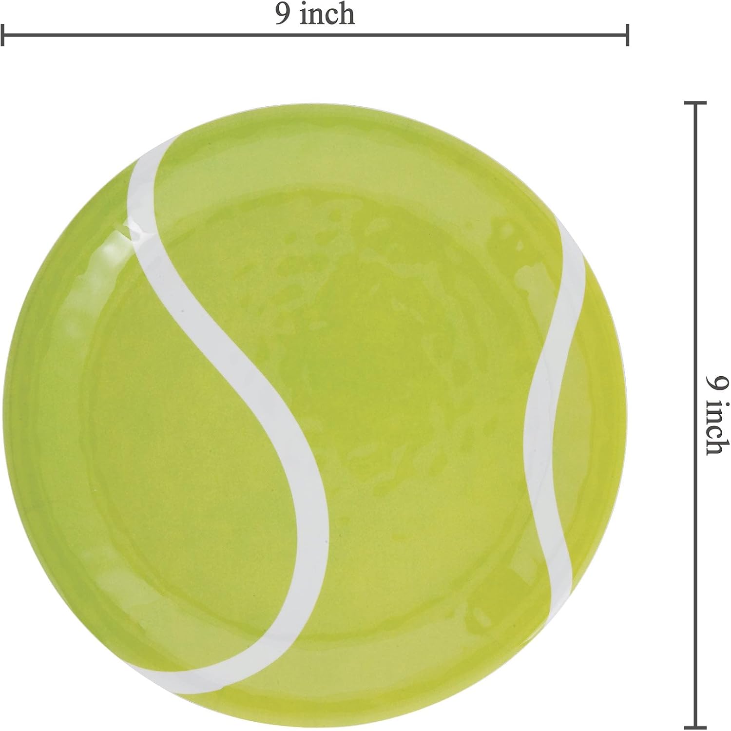 UP ware – Juego de 6 platos de ensalada de melamina, sin BPA, aptos para lavavajillas, platos de ensalada para risotto, pasta y ensalada, platos de