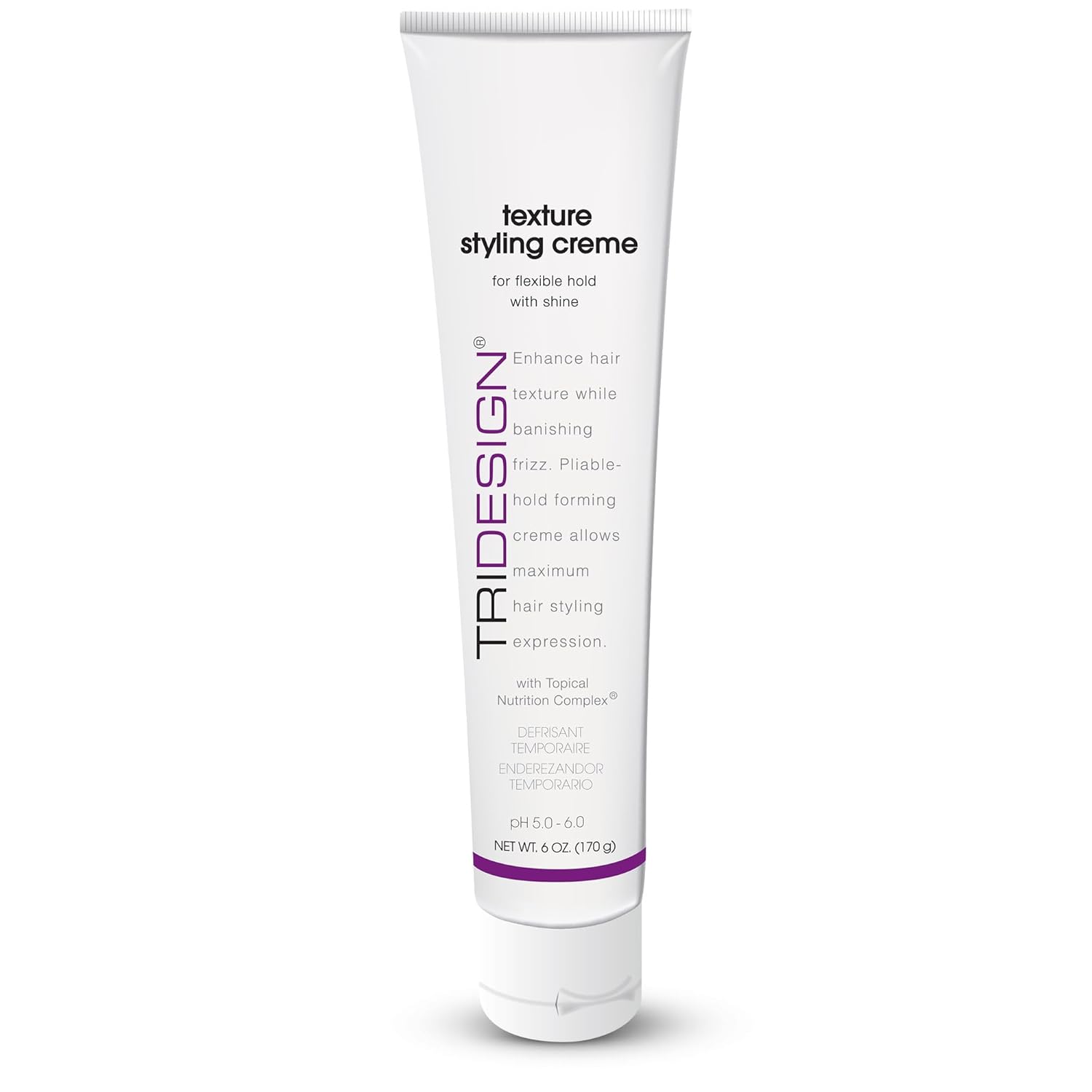 TRI Crema para el cuidado del cabello con textura – Producto de peinado – Crema de peinado para cabello encrespado – Para máxima expresión de
