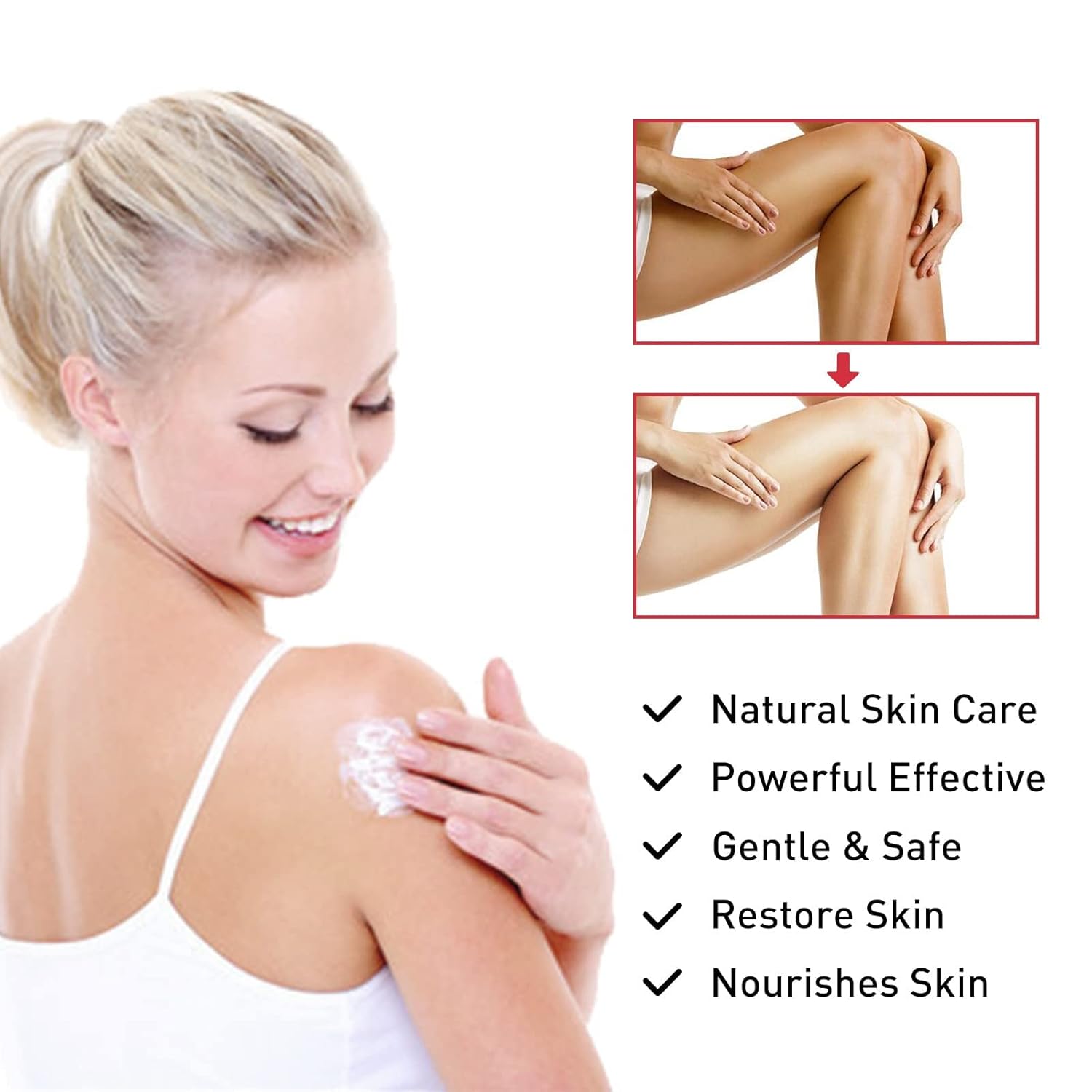 Crema Blanqueadora para Partes Intimas, Crema para Las Manchas de La Cara, Crema para Aclarar las Axilas Y Partes Intimas, Leche Con Colageno Crema