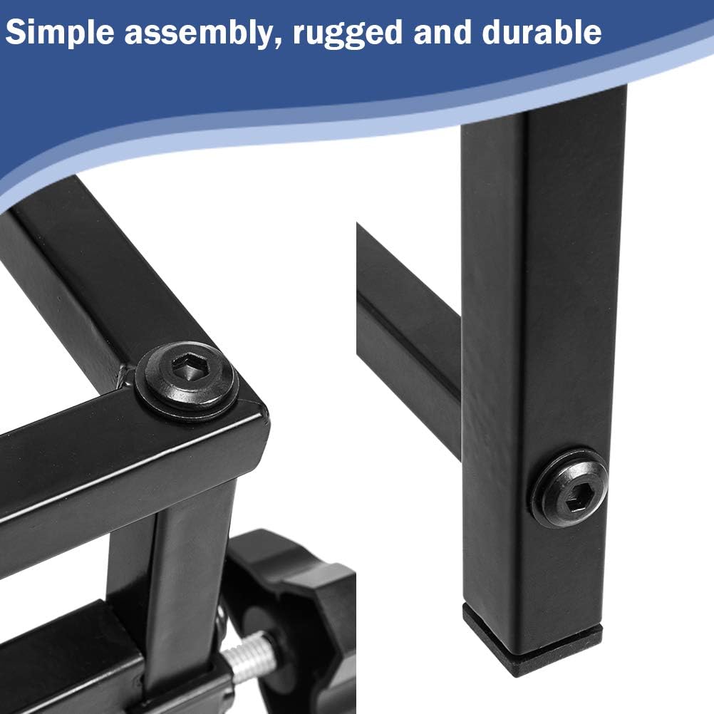 SCENEREAL Cuencos elevados ajustables para mascotas con 2 cuencos para perros, comedero elevado de acero inoxidable para mascotas, estación de