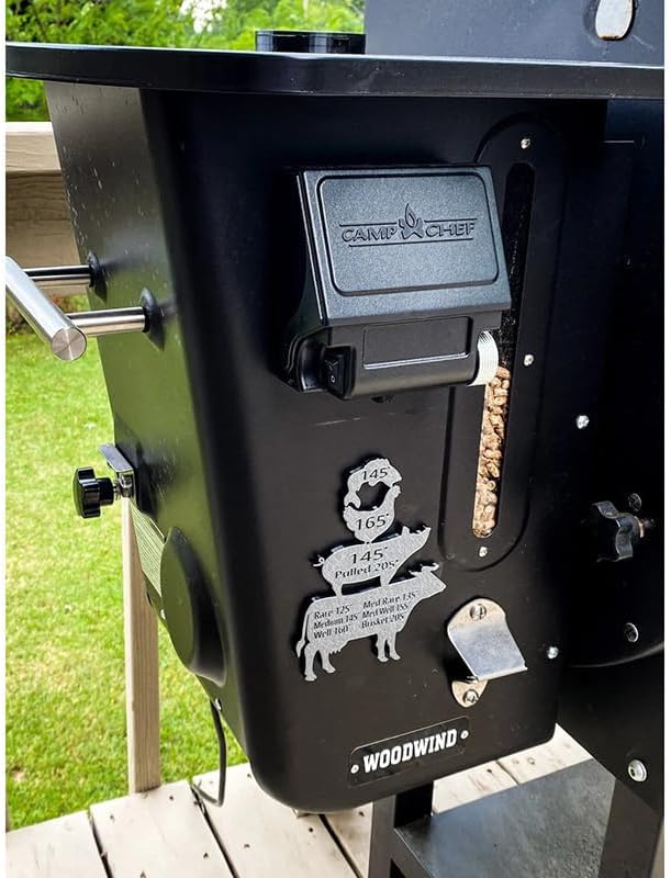 Regalo de barbacoa para hombre, fiesta de parrilla para marido, guía de temperatura de carne, guía para ahumar carne, decoración de barbacoa,