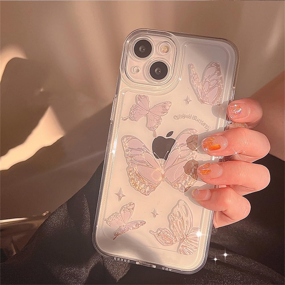 Funda transparente transparente para iPhone 15 Plus 6.7 “Funda protectora a prueba de golpes para Apple iPhone 15 Plus