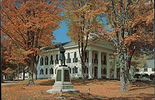 Windham County Court House Newfane, Vermont VT Original Vintage Postcard