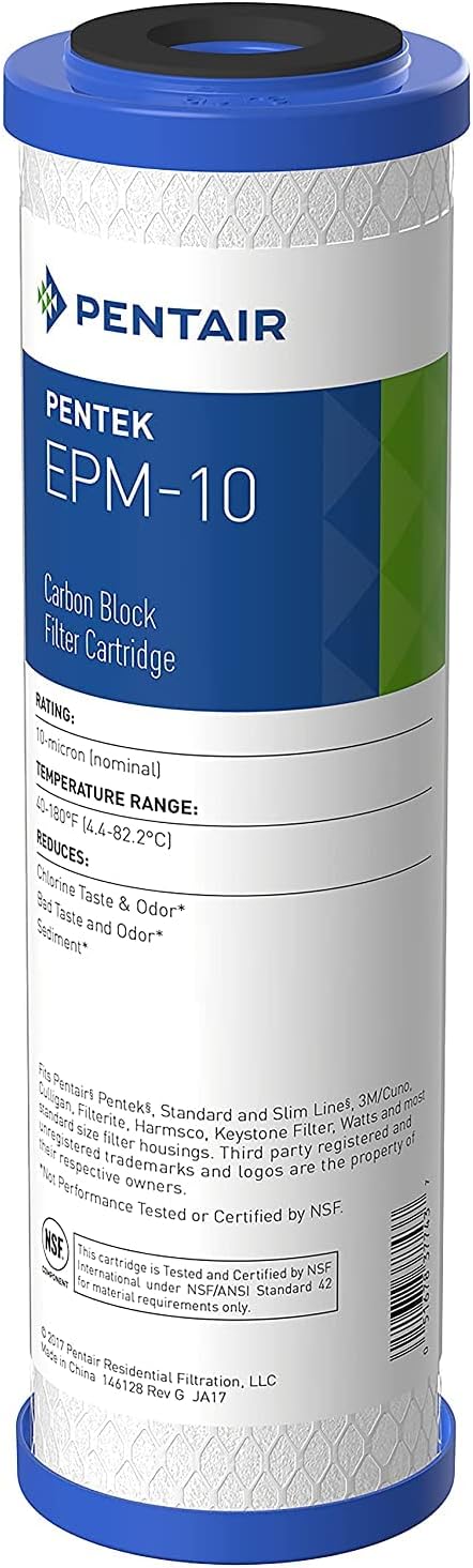 Filtro de agua de carbono Pentair Pentek