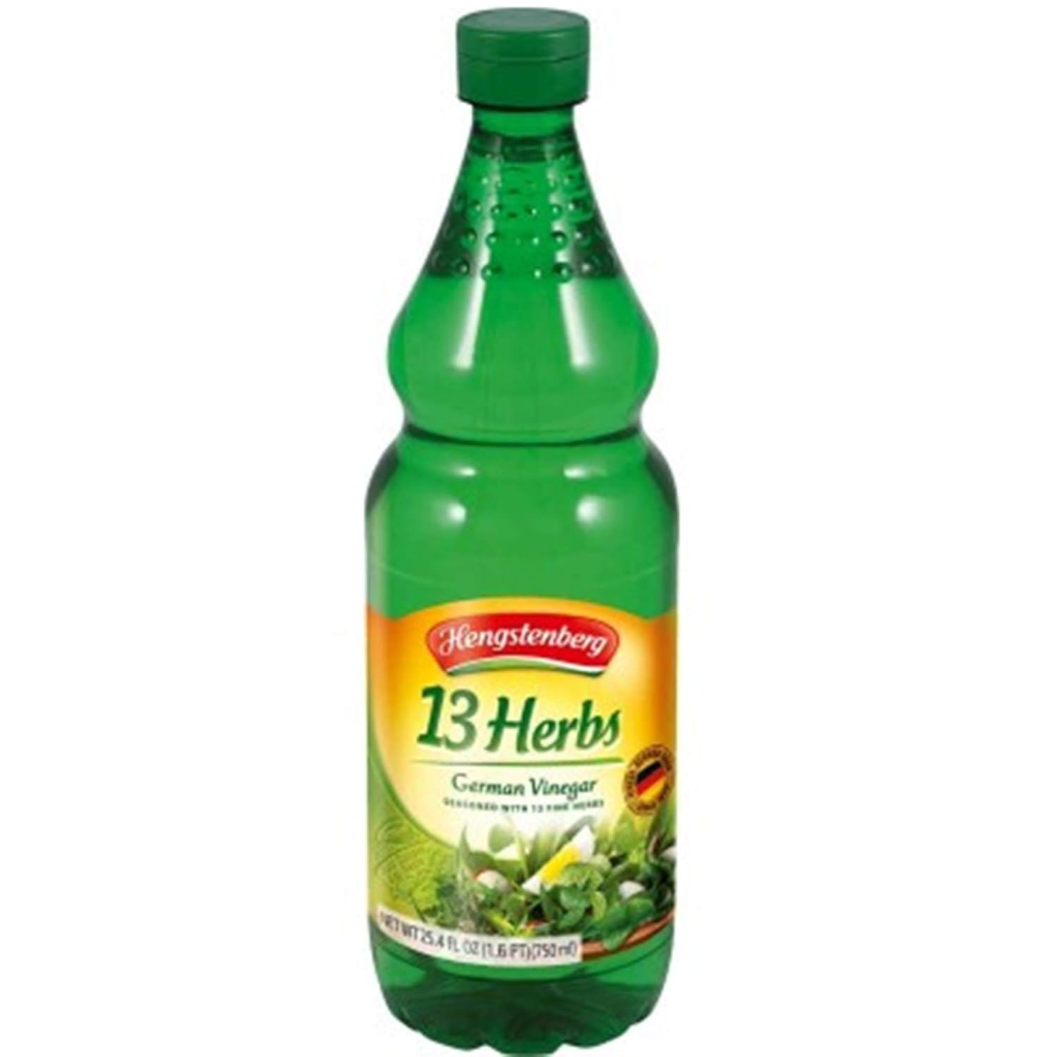 Hengstenberg Vinagre alemán sazonado, 13 hierbas, 25.4 onzas (paquete de 6)