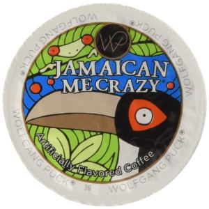 Wolfgang Puck Jamaican Me Crazy – Tazas individuales de café saborizado para Keurig, 24 unidades (paquete de 2) Wolfgang Puck Jamaican Me Crazy – Tazas individuales de café saborizado para Keurig, 24 unidades (paquete de 2)