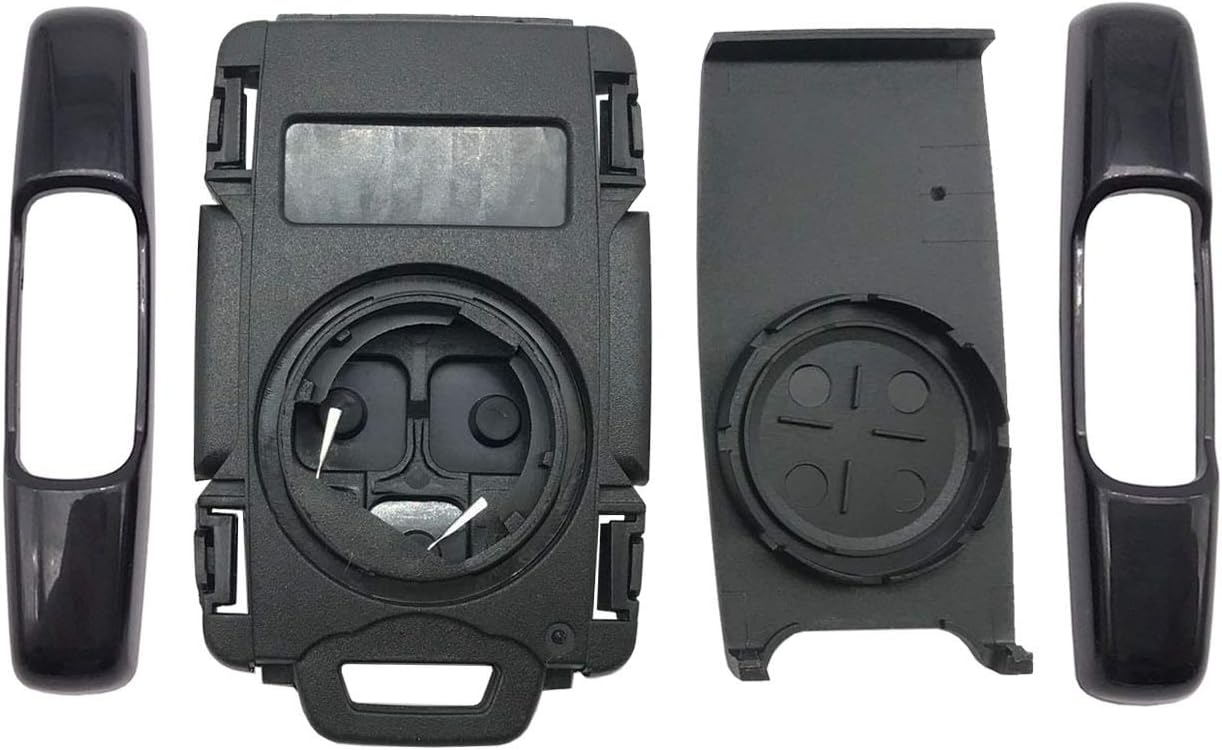 Funda de repuesto para llavero para Chevy Silverado Colorado GMC Sierra Canyon SLT sin llave (negro)
