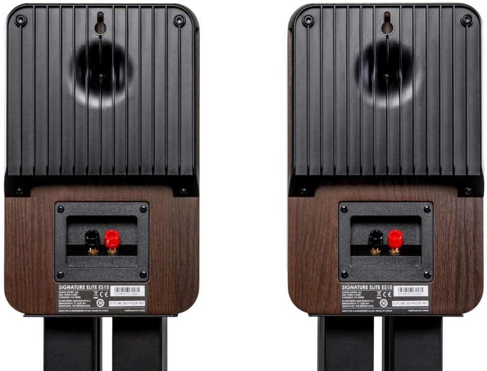 Polk Signature Elite ES15 – Altavoz de estantería, audio de alta resolución, compatible cDolby Atmos y DTSX, tweeter de 1 pulg y woofer de 5.25